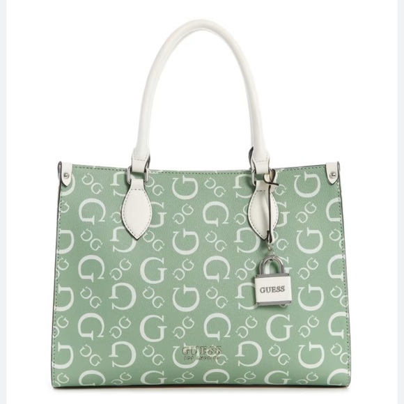 New GUESS Oak Park Logo Carryall - Picture 2 of 13